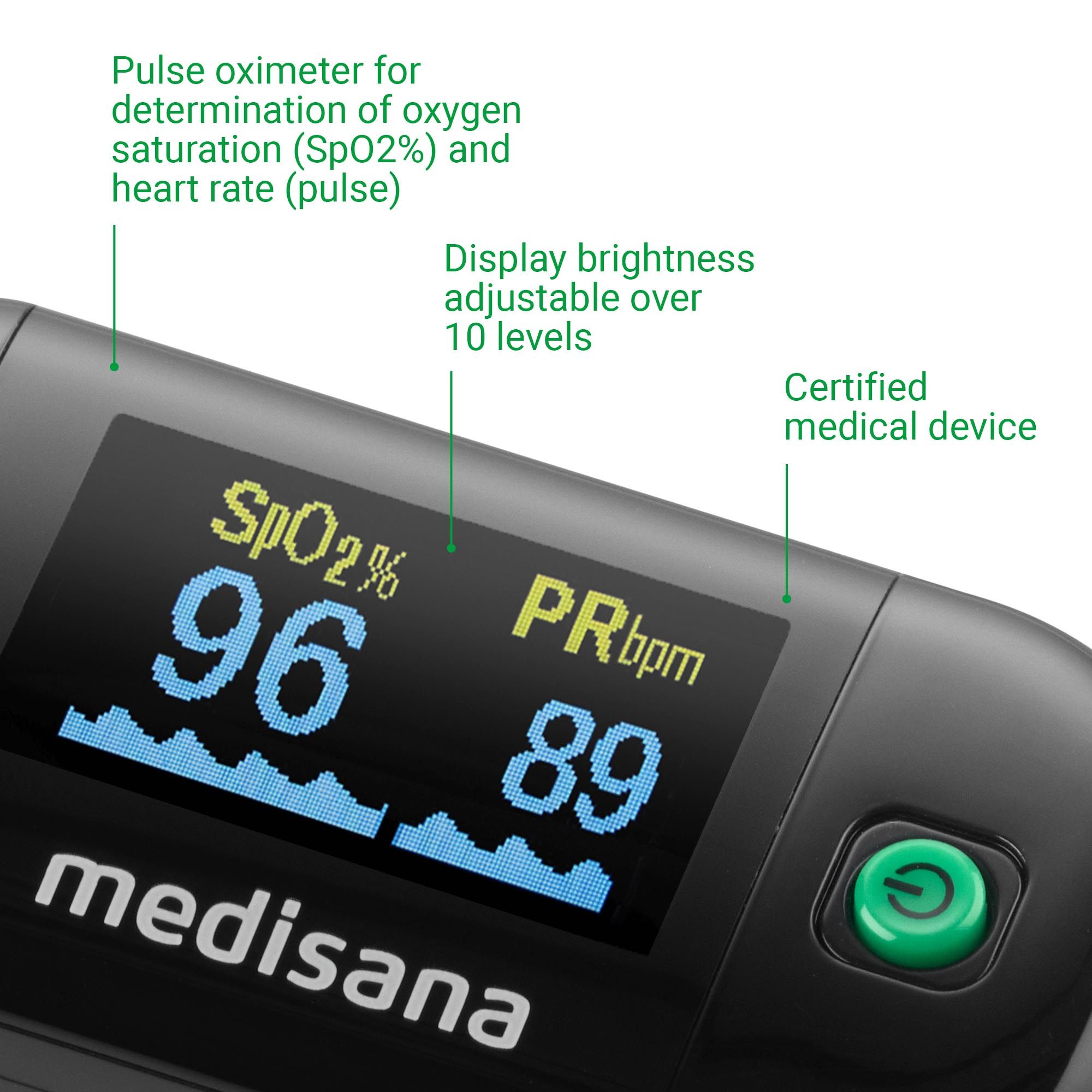 medisana PM 100 Oxymètre de pouls