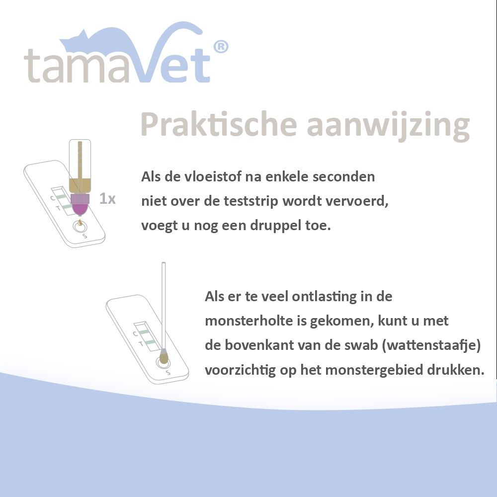 Instructies: Voeg vloeistof toe indien nodig. Gebruik swab bij te veel ontlasting.