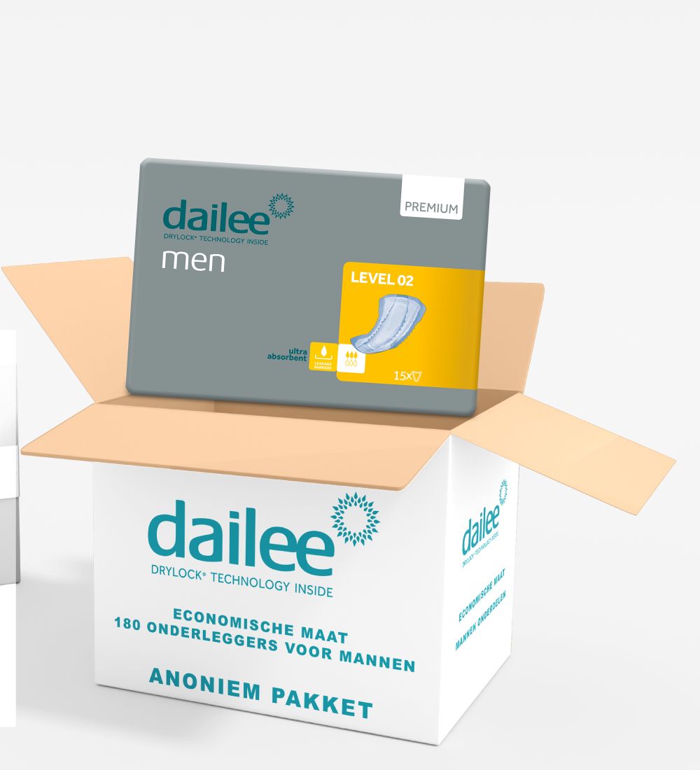 Dailee Men Level 2 Incontinentiepads voor Mannen