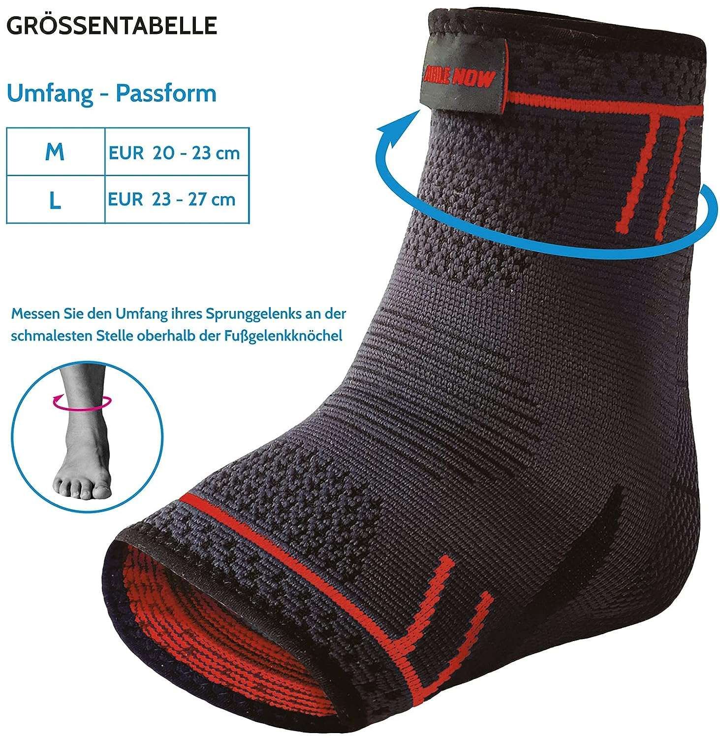 AGILE NOW Enkelbrace