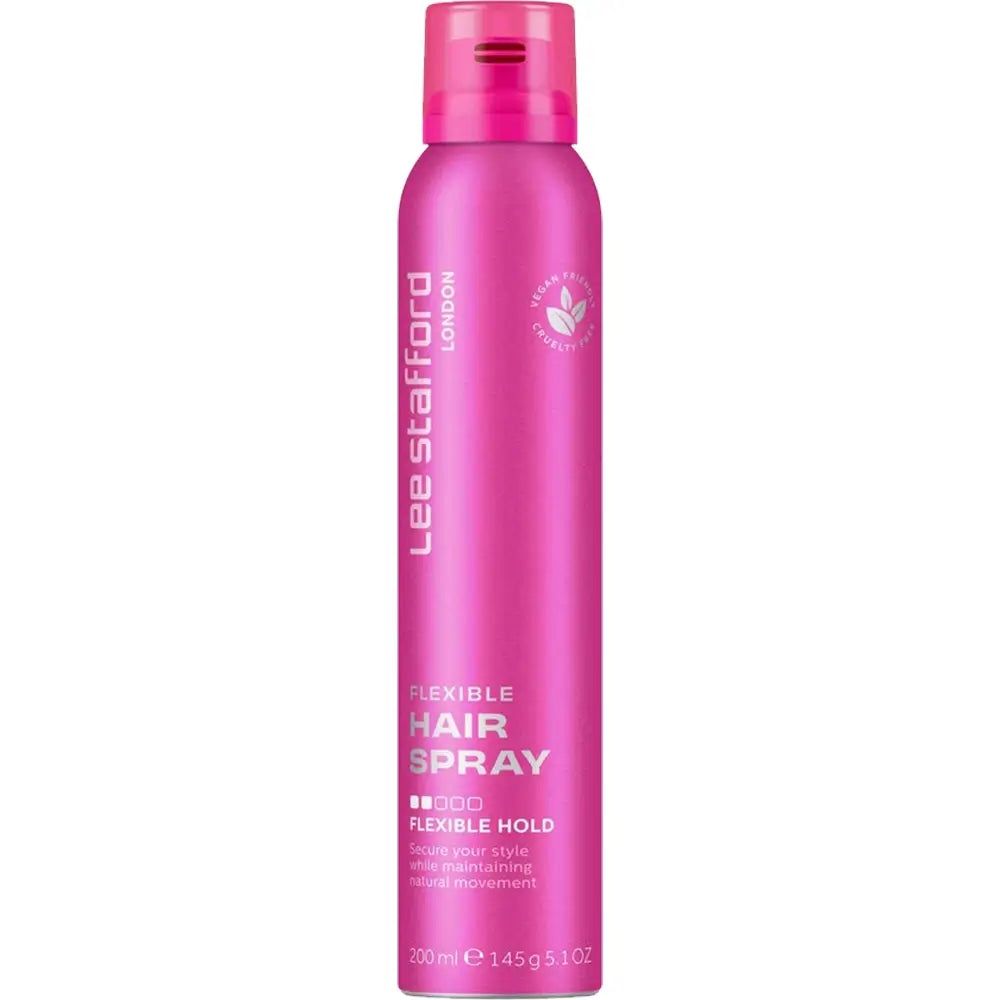 Flacon Lee Stafford Flexible Hairspray rose. 200ml.