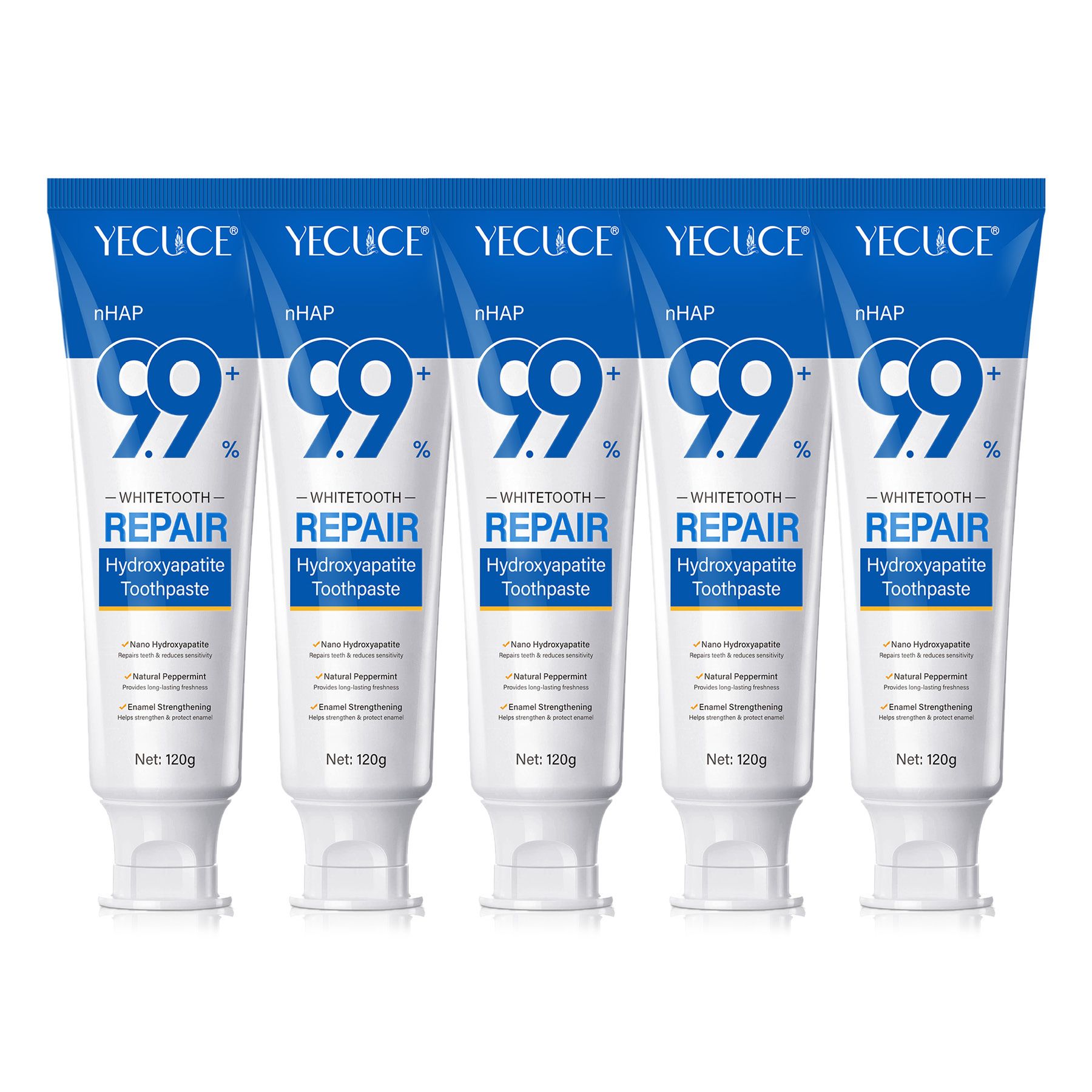 ALIVER Dentifrice blanchissant à l'hydroxyapatiteconcentration supérieure à 9,9 %