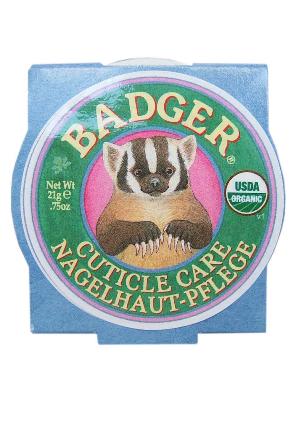 Badger nagelriemverzorging, 21g, USDA Organic.