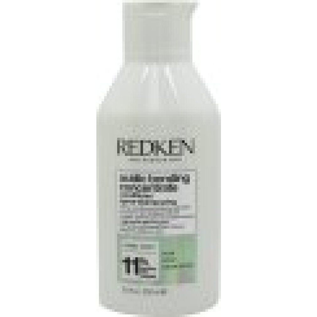 Bouteille de revitalisant Redken Acidic Bonding Concentrate avec étiquette indiquant 11% de complexe de liaison.