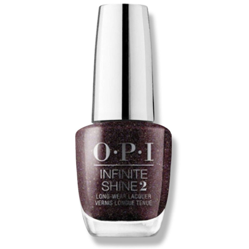 Flacon de vernis à ongles OPI Infinite Shine 2, bouchon argenté. Vernis longue tenue.