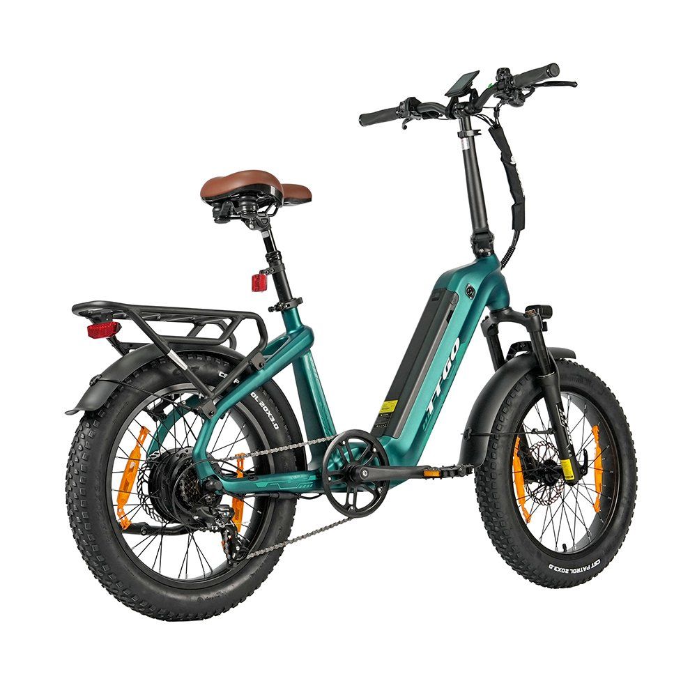 TTGO F8 Vélo électrique en fibre de carbone, batterie intégrée 48 V 18 Ah