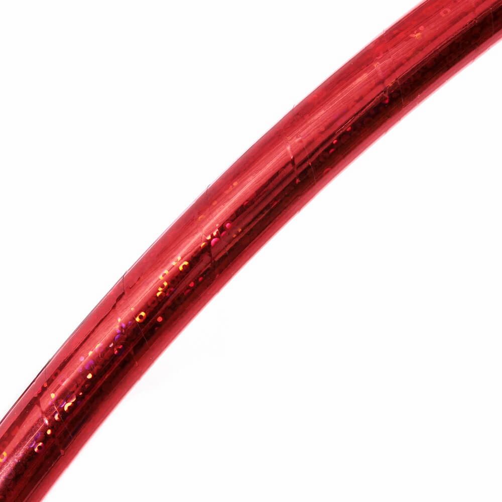 Hoopomania Glitter hula hoop enfant | Ø 60 cm | Rouge
