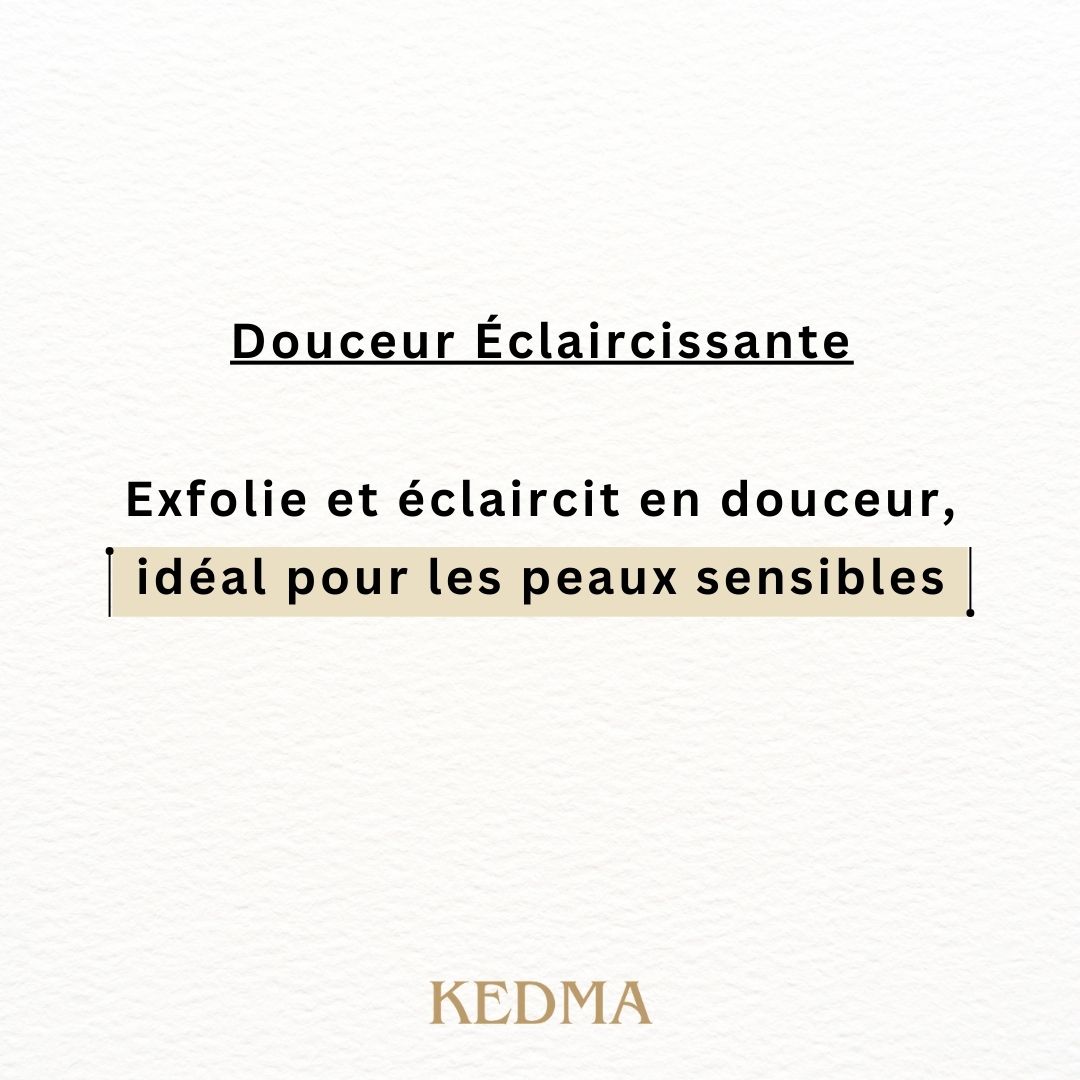 Kedma - Peeling Exfoliant pour le Visage aux Extraits de Fruits