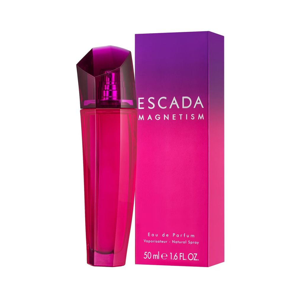 Flacon et emballage Escada Magnetism Eau de Parfum.