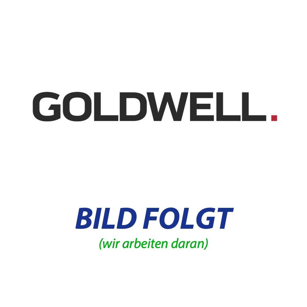 Goldwell logo. Tekst: GOLDWELL. Daaronder: BILD FOLGT (wir arbeiten daran).