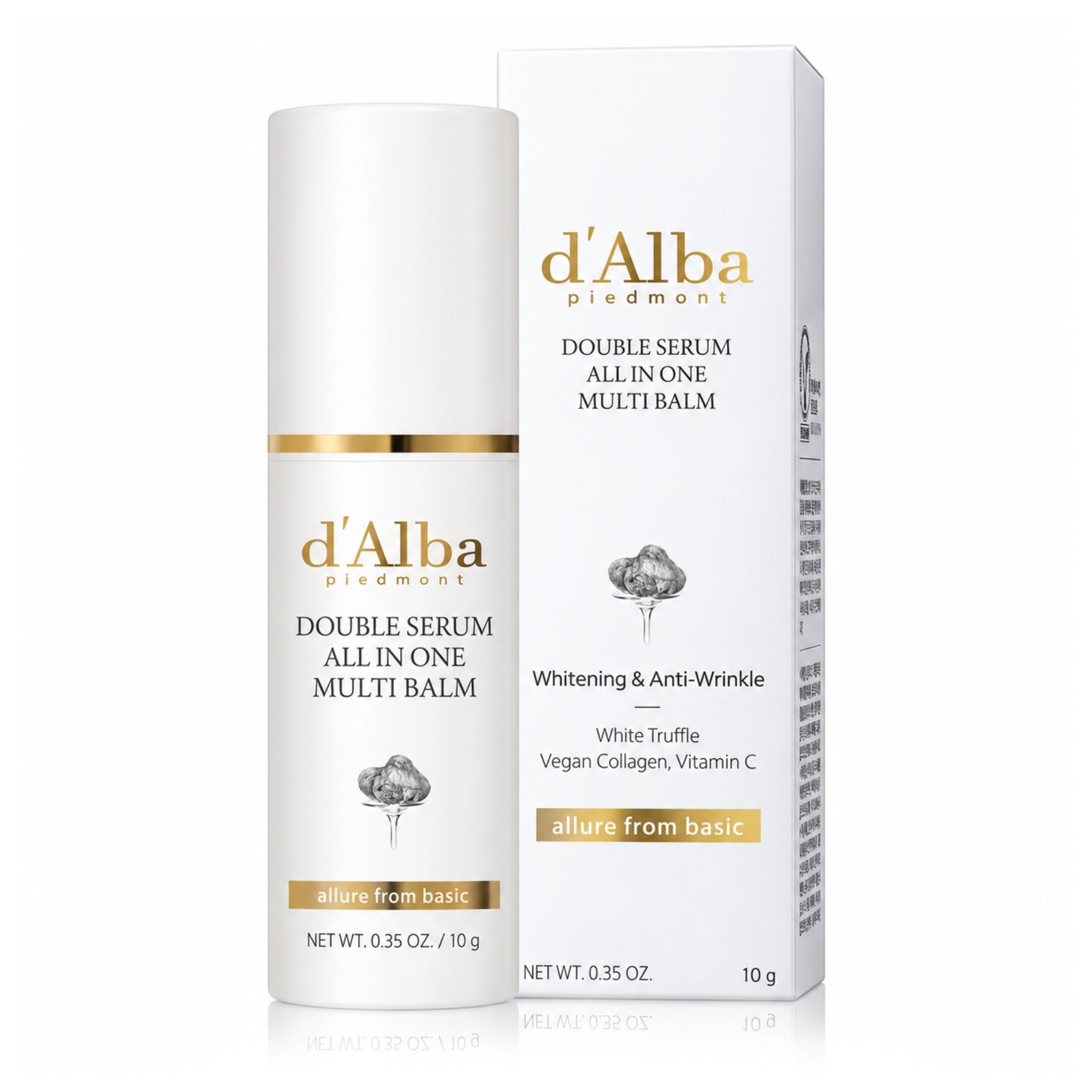 d'Alba Gezichtsbalsem Anti-rimpelserum Vitamine C Collageen Witte Truffel