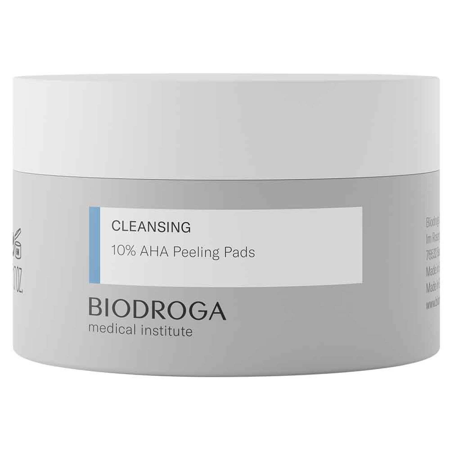Biodroga Cleansing 10% AHA Peeling Pads