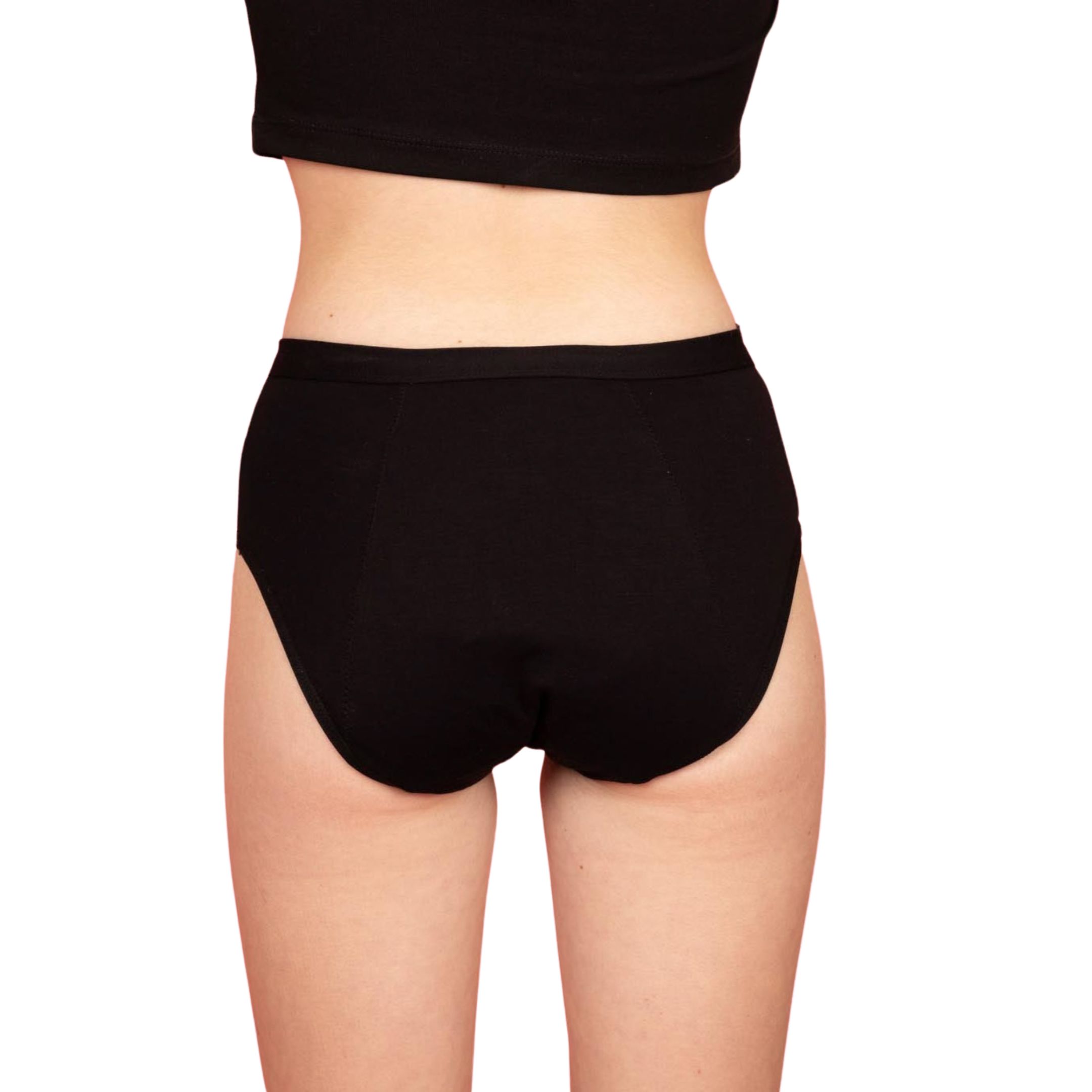 MOI ET MARIE menstruatieslip zwart voor tieners