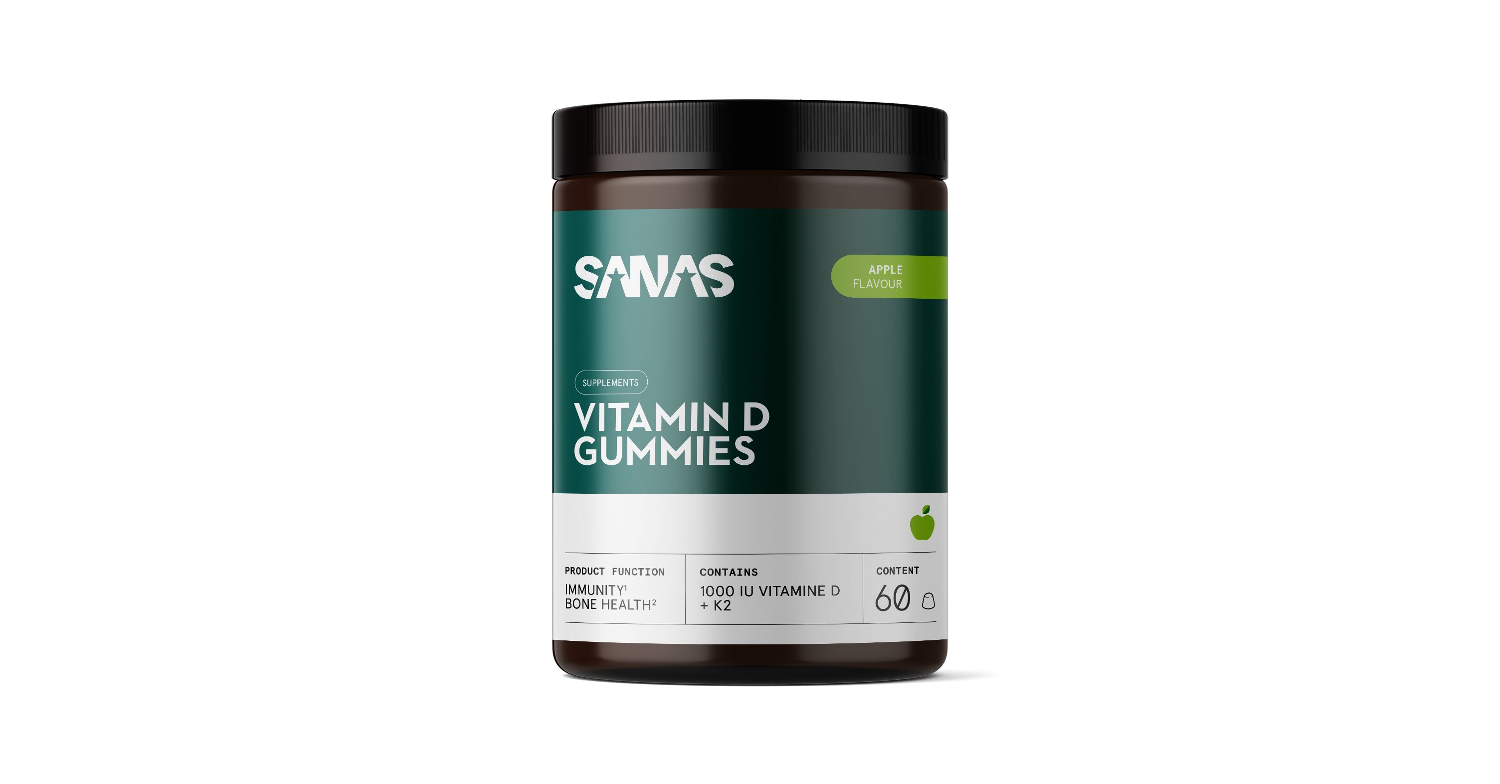 Sanas Vitamin D3+ K2 Gummies