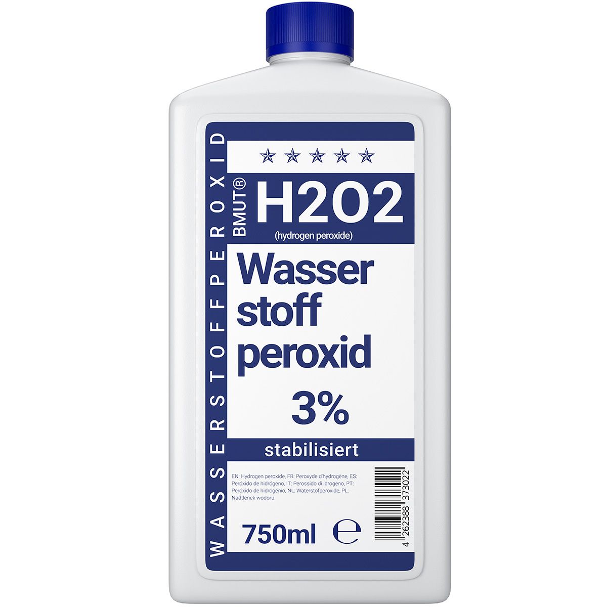 BMUT Peroxyde d'hydrogène H₂O₂ 3 %
