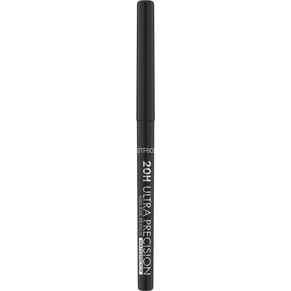 Crayon gel pour les yeux noir. Inscription : 20H Ultra Précision Gel Eye Pencil Waterproof. Étui noir.