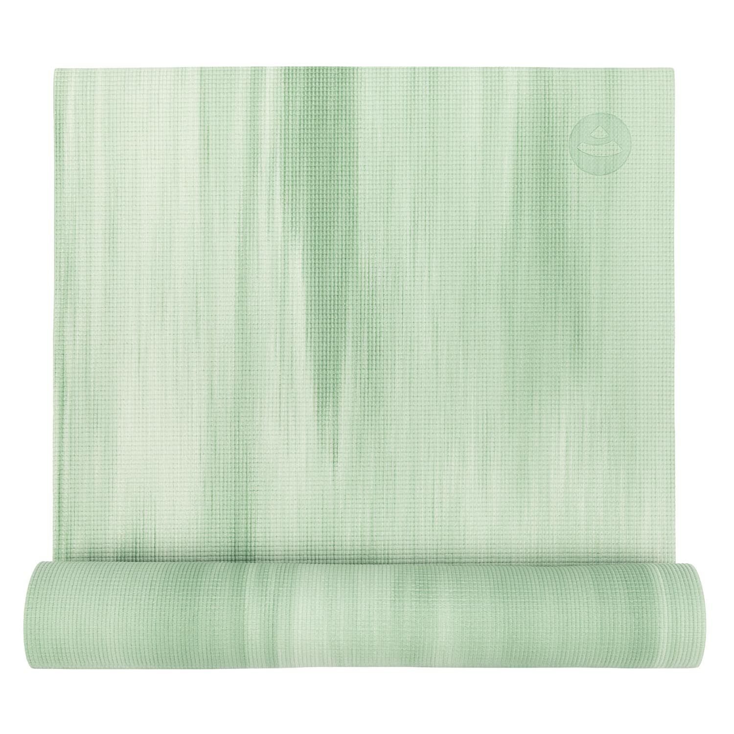 Tapis De Yoga Ganges Bodhi - Antidérapant, 6 Mm D'épaisseur, Lavable En Machine, Couleurs Dégradé Aubergine/lilas