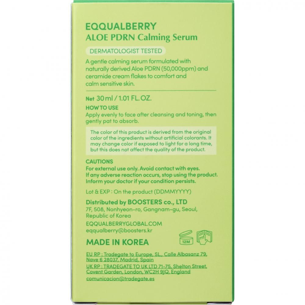 EQQUALBERRY Aloe PDRN Calming Serum