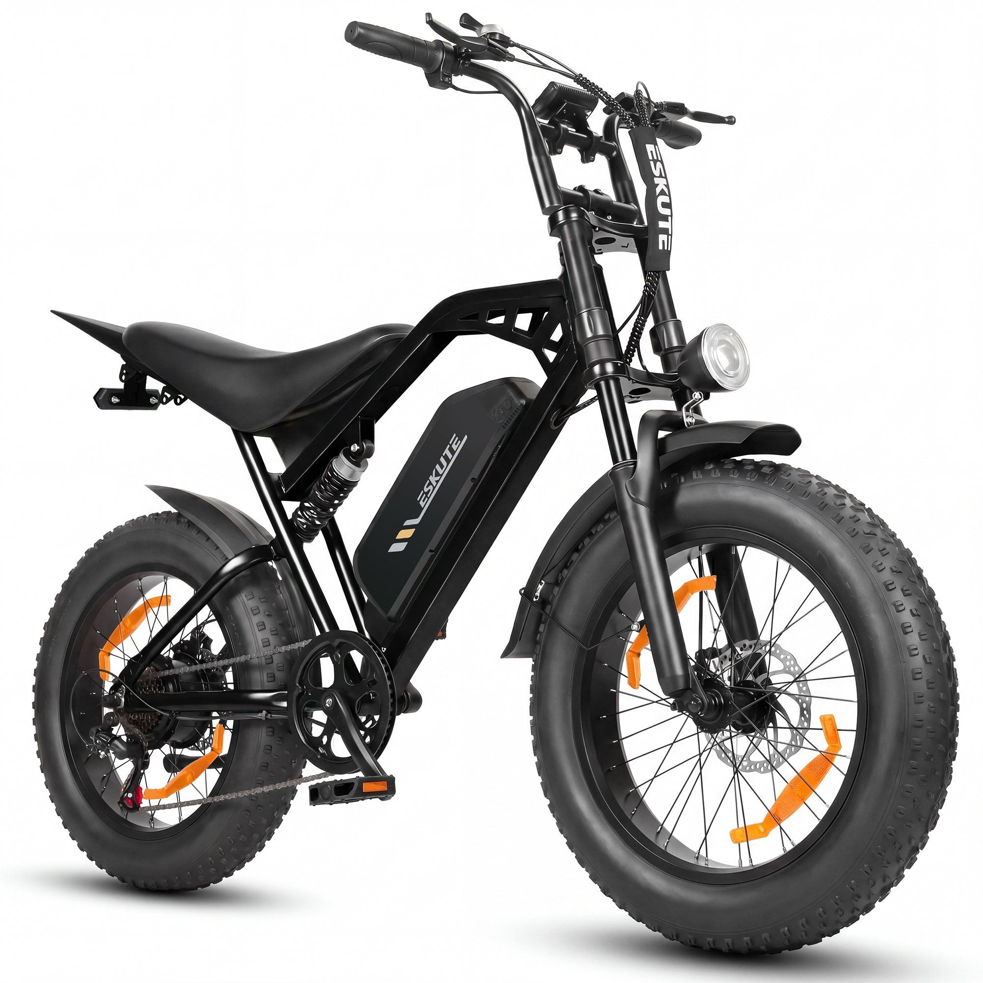 ESKUTE V202 Vélo électrique tout-terrain, batterie 48 V 20,8 Ah