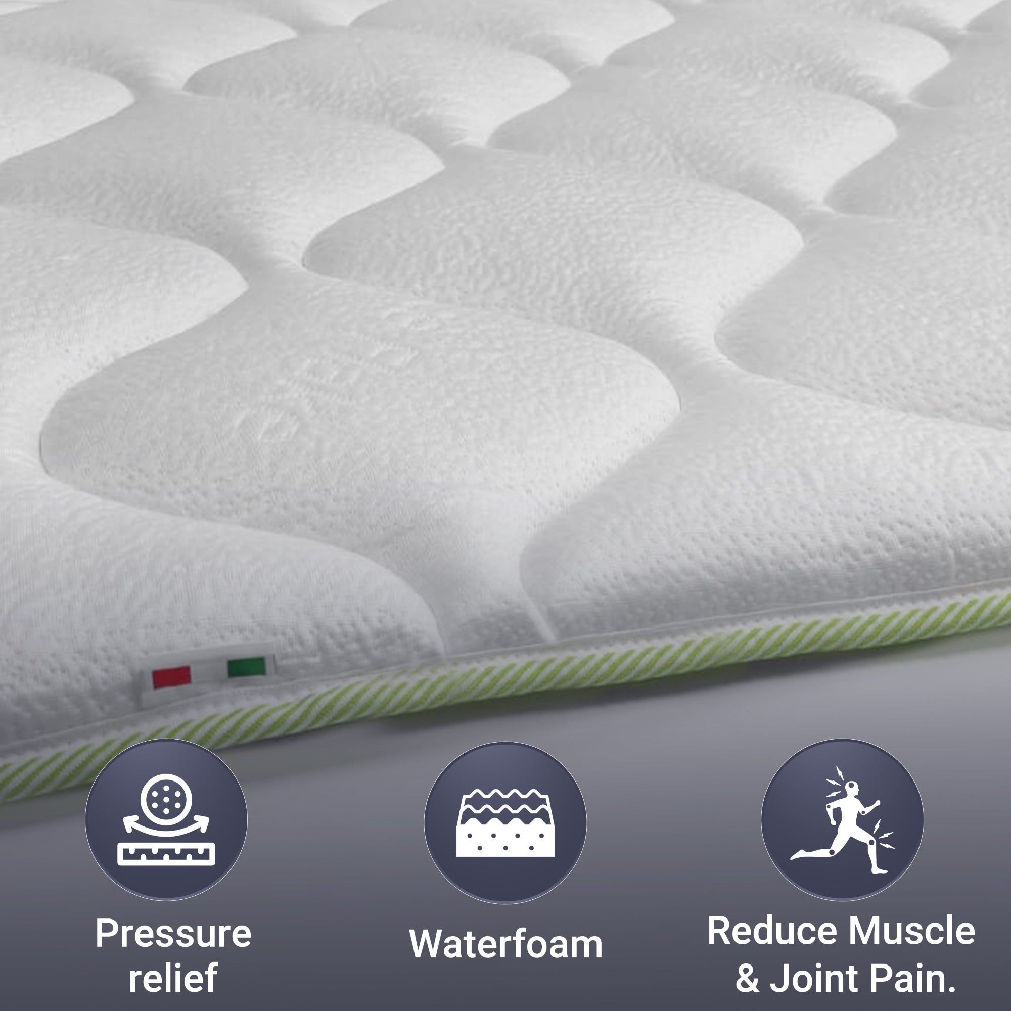 the White Stone Verkoelend Topmatras met Elastieken 200x200
