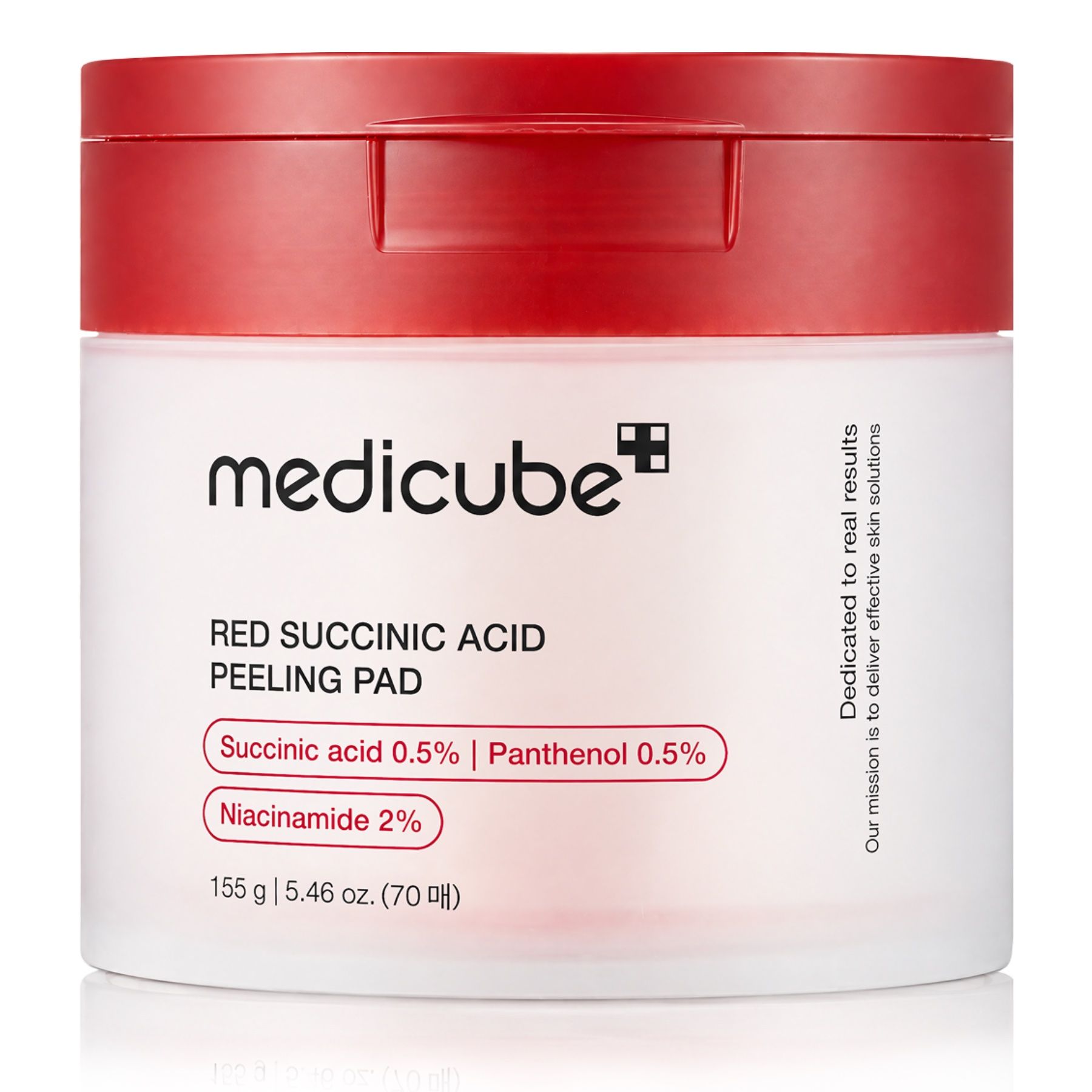 Medicube BHA, AHA Barnsteenzuur Reinigingspads Gezichtsscrub